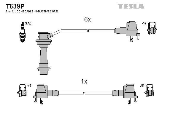 Ignition Cable Kit (T639P)