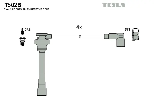 Ignition Cable Kit (T502B)