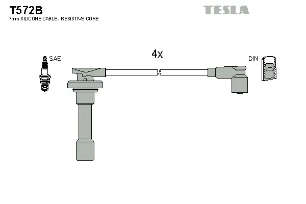 Ignition Cable Kit (T572B)