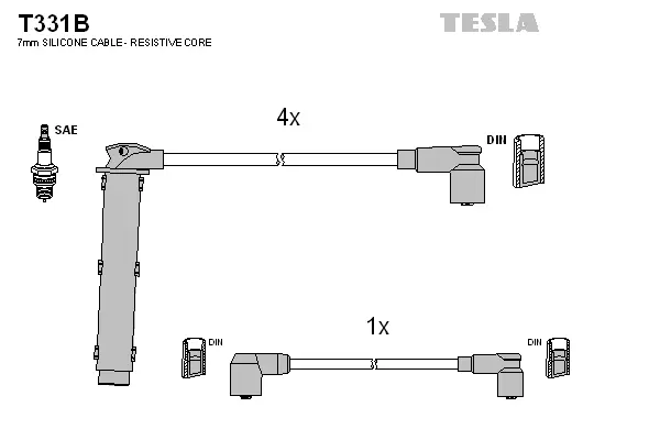 Ignition Cable Kit (T331B)