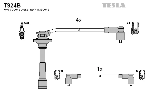 Ignition Cable Kit (T924B)