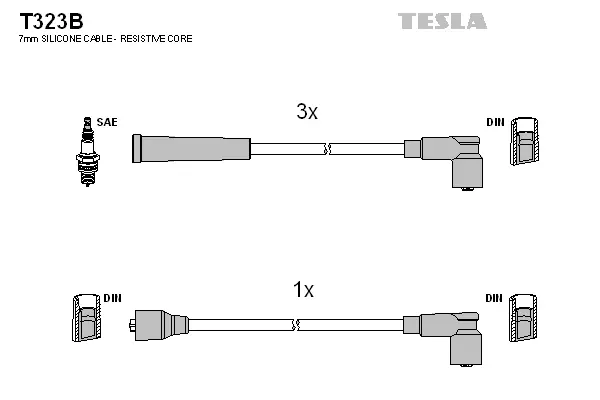 Ignition Cable Kit (T323B)