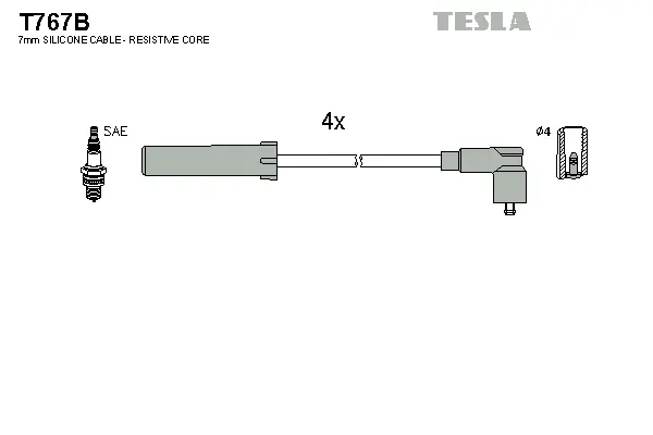 Ignition Cable Kit (T767B)