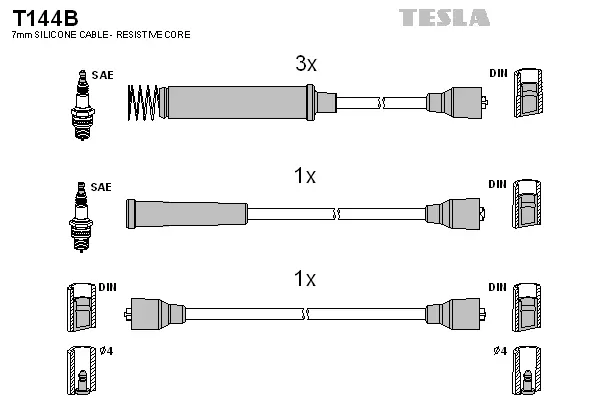 Ignition Cable Kit (T144B)