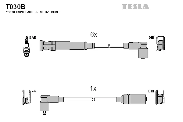 Ignition Cable Kit (T030B)