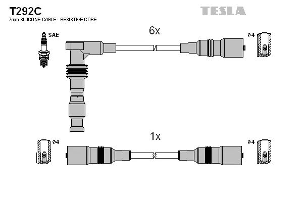 Ignition Cable Kit (T292C)
