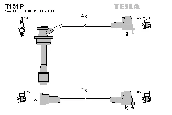 Ignition Cable Kit (T151P)