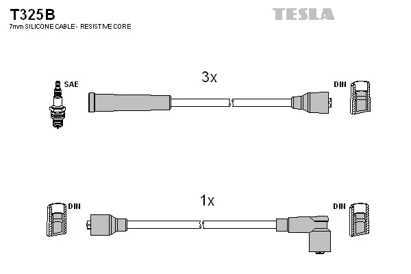 Ignition Cable Kit (T325B)
