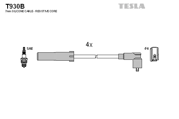 Ignition Cable Kit (T930B)
