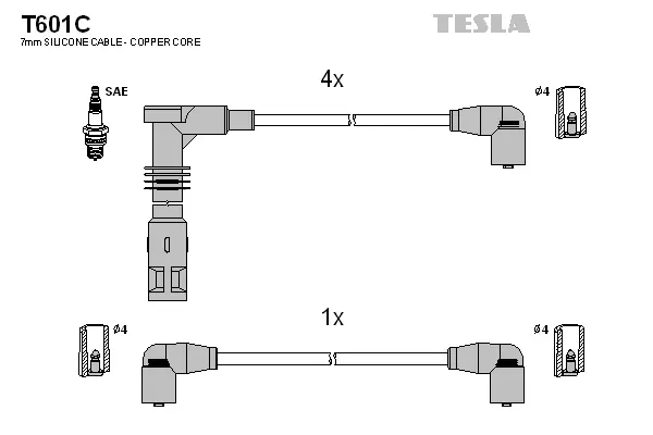 Ignition Cable Kit (T601C)
