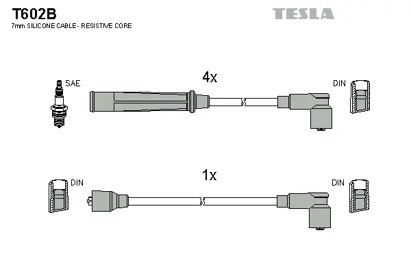 Ignition Cable Kit (T602B)