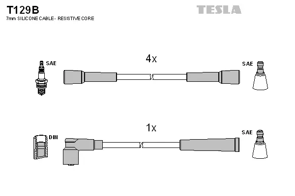 Ignition Cable Kit (T129B)