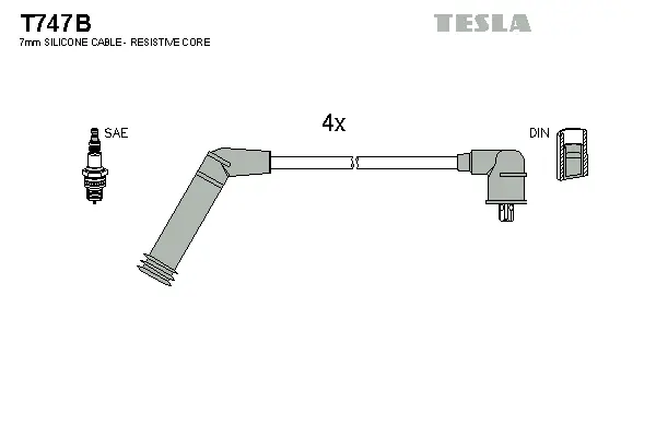 Ignition Cable Kit (T747B)