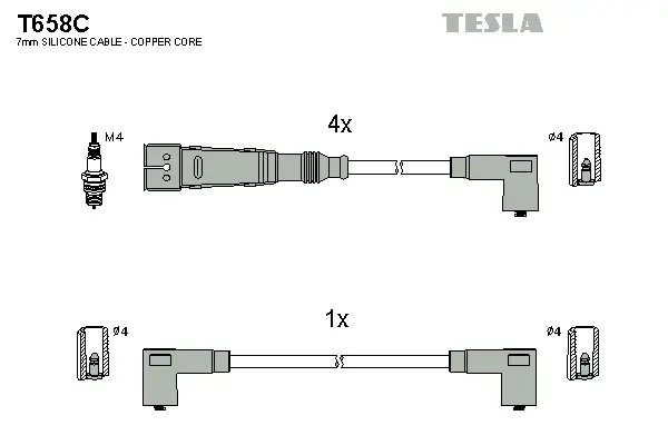 Ignition Cable Kit (T658C)