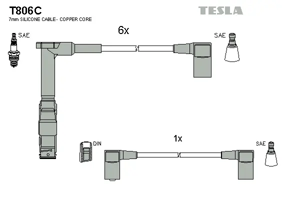 Ignition Cable Kit (T806C)