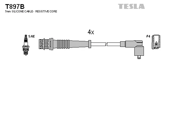 Ignition Cable Kit (T897B)