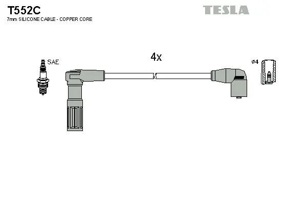 Ignition Cable Kit (T552C)