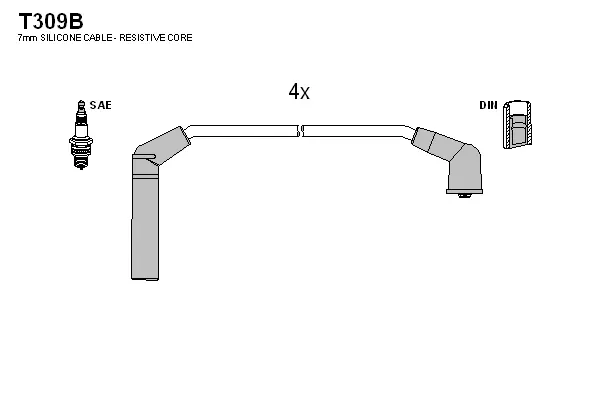 Ignition Cable Kit (T309B)