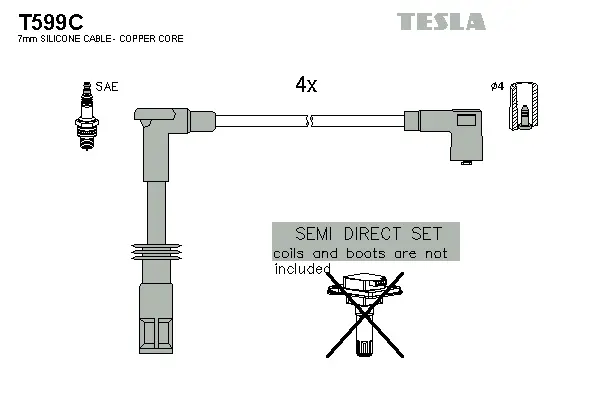 Ignition Cable Kit (T599C)