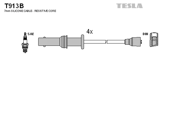 Ignition Cable Kit (T913B)