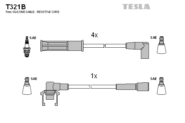 Ignition Cable Kit (T321B)