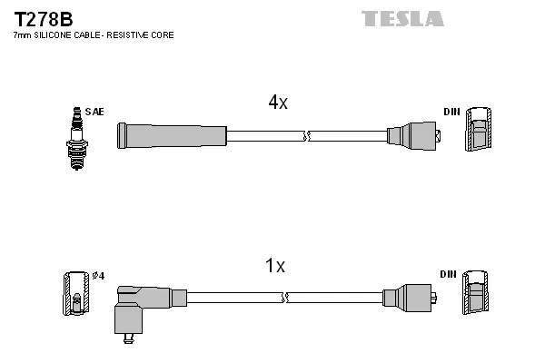 Ignition Cable Kit (T278B)