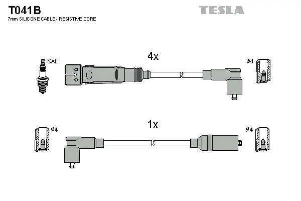 Ignition Cable Kit (T041B)