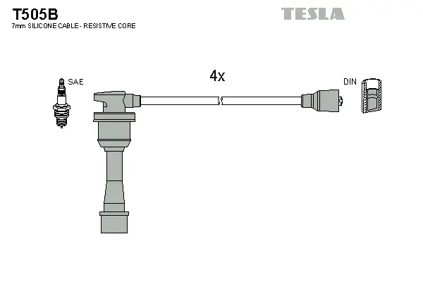 Ignition Cable Kit (T505B)