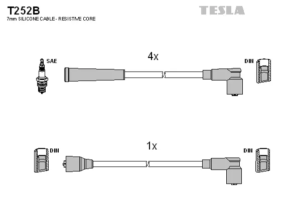 Ignition Cable Kit (T252B)