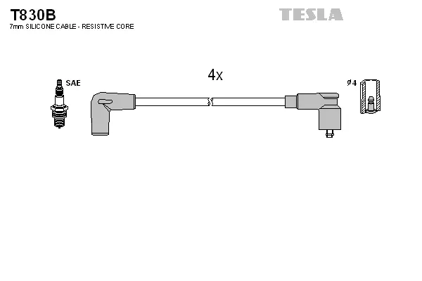 Ignition Cable Kit (T830B)