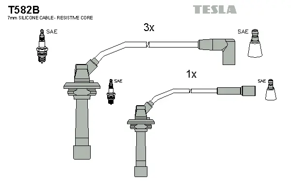 Ignition Cable Kit (T582B)