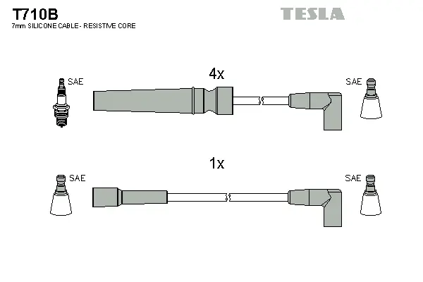 Ignition Cable Kit (T710B)
