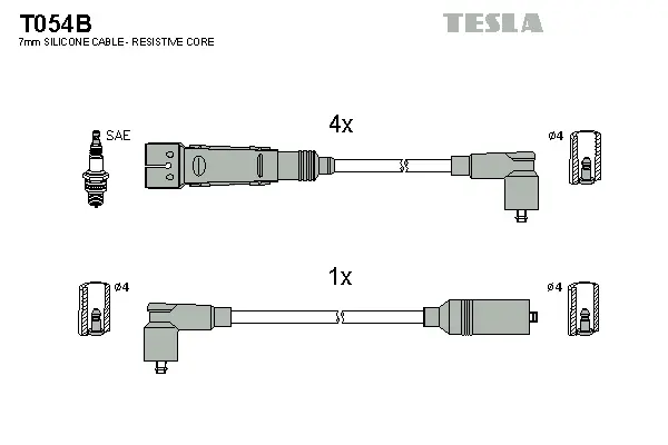 Ignition Cable Kit (T054B)
