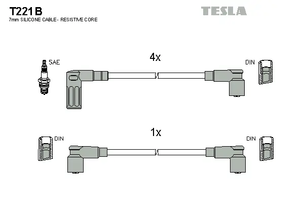 Ignition Cable Kit (T221B)