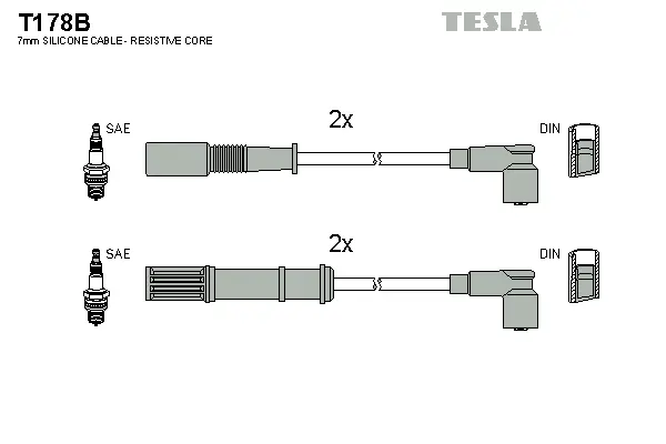 Ignition Cable Kit (T178B)