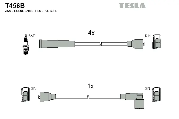 Ignition Cable Kit (T456B)