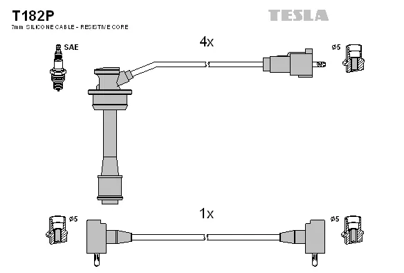 Ignition Cable Kit (T182P)