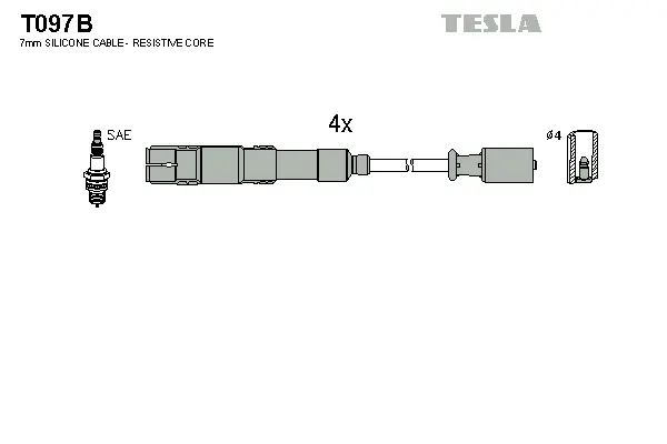 Ignition Cable Kit (T097B)
