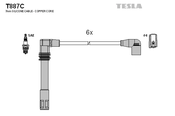 Ignition Cable Kit (T887C)