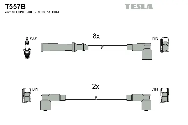 Ignition Cable Kit (T557B)