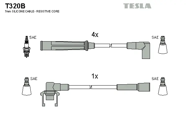 Ignition Cable Kit (T320B)
