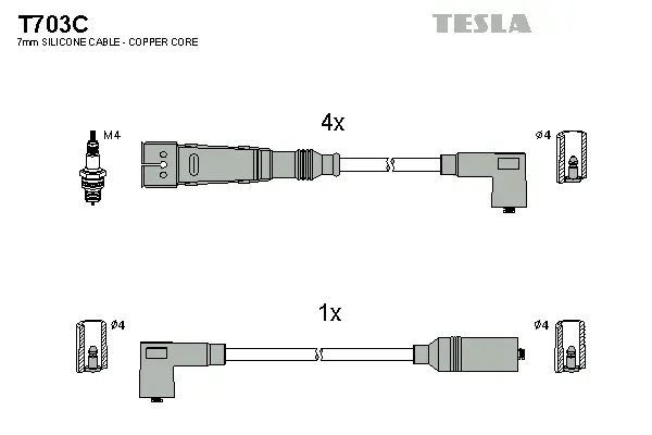 Ignition Cable Kit (T703C)
