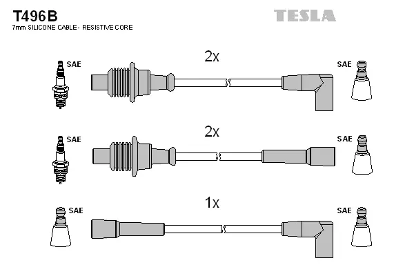 Ignition Cable Kit (T496B)