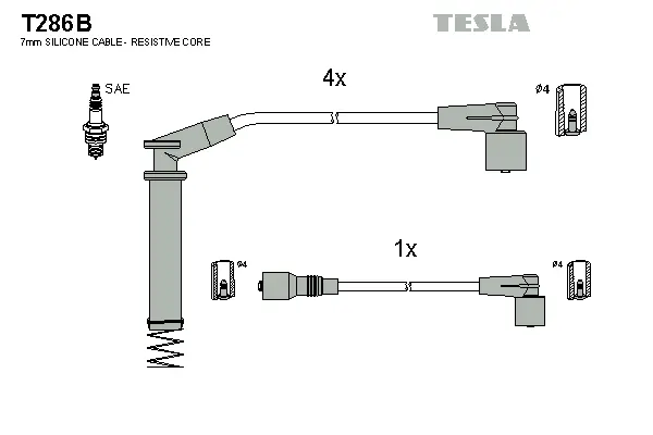 Ignition Cable Kit (T286B)