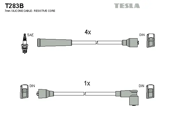 Ignition Cable Kit (T283B)