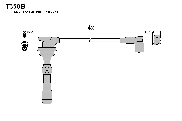 Ignition Cable Kit (T350B)