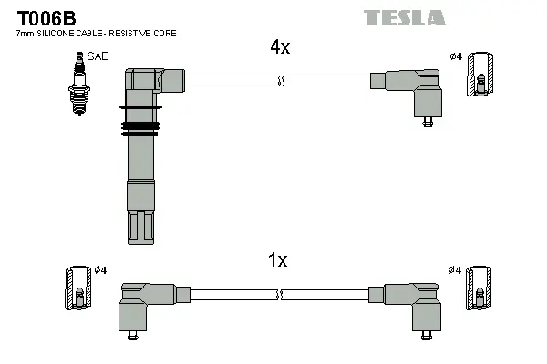 Ignition Cable Kit (T006B)