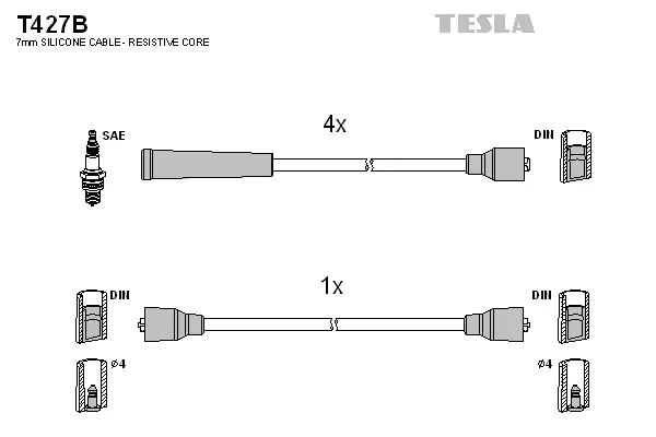 Ignition Cable Kit (T427B)