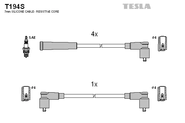 Ignition Cable Kit (T194S)