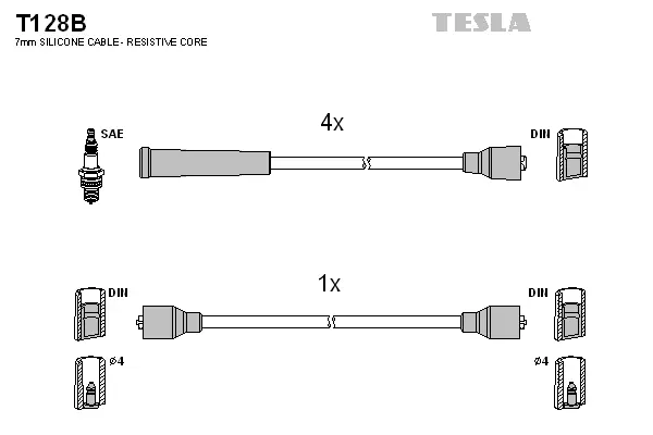 Ignition Cable Kit (T128B)
